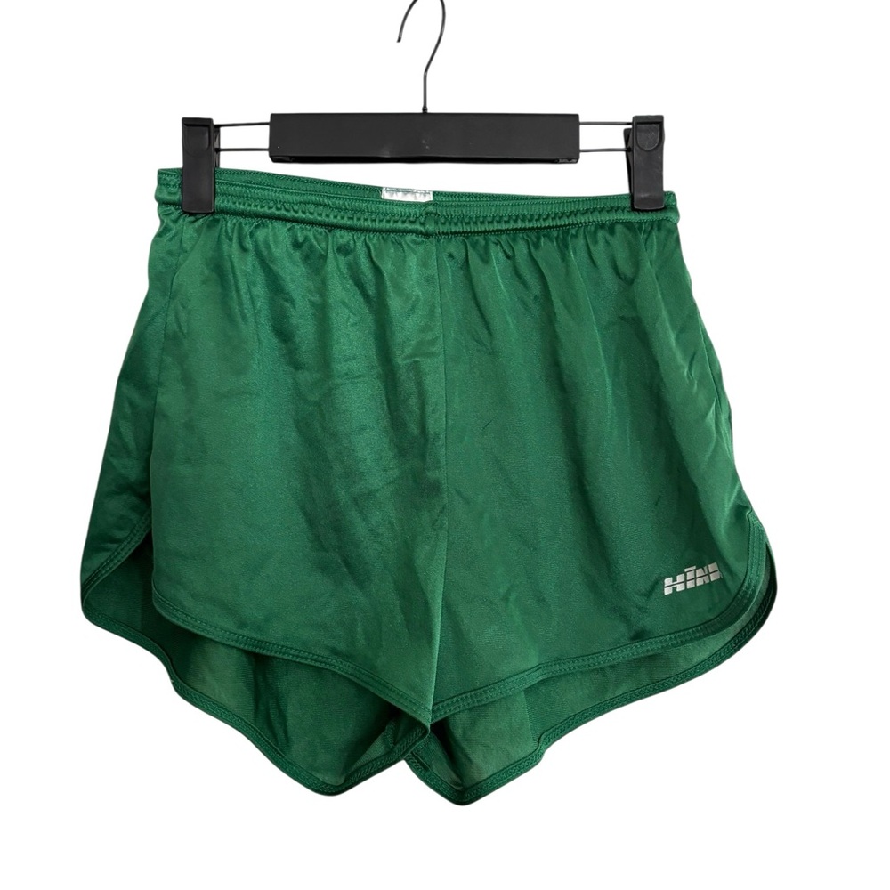 Green Kids Athletic Shorts